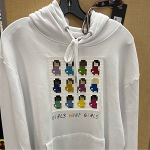 8-Bit Girls Want Hoodie